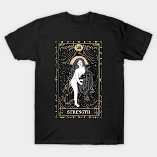 STRENGTH Tarot Card T-Shirt